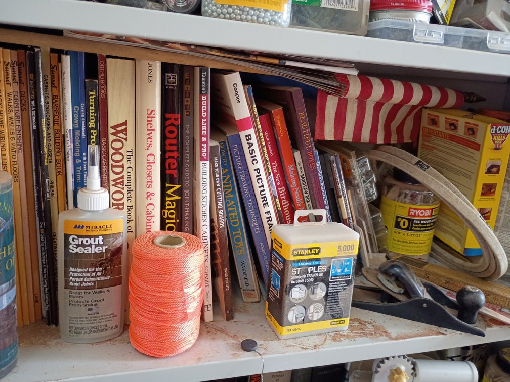 Everything on shelf