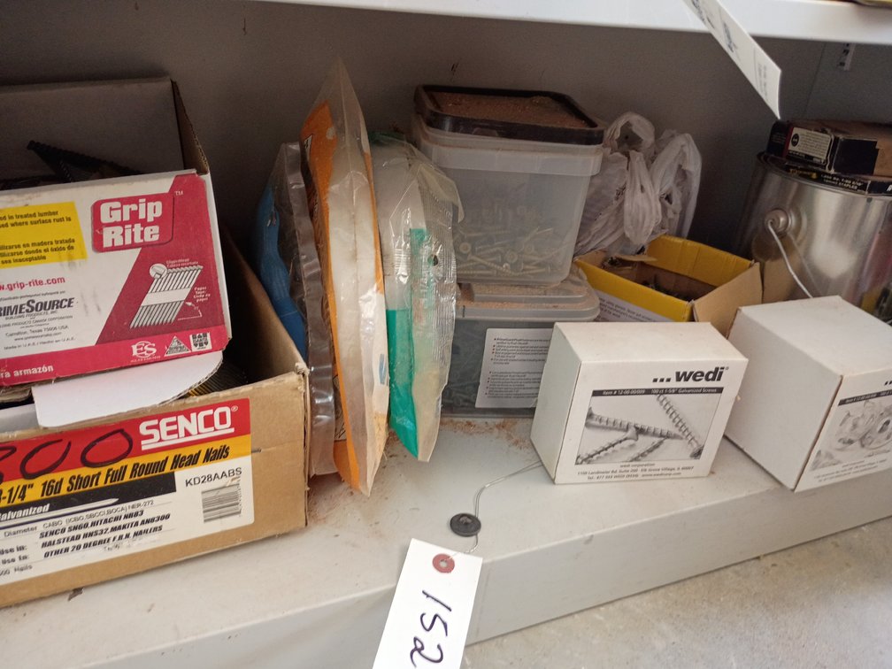Everything on shelf