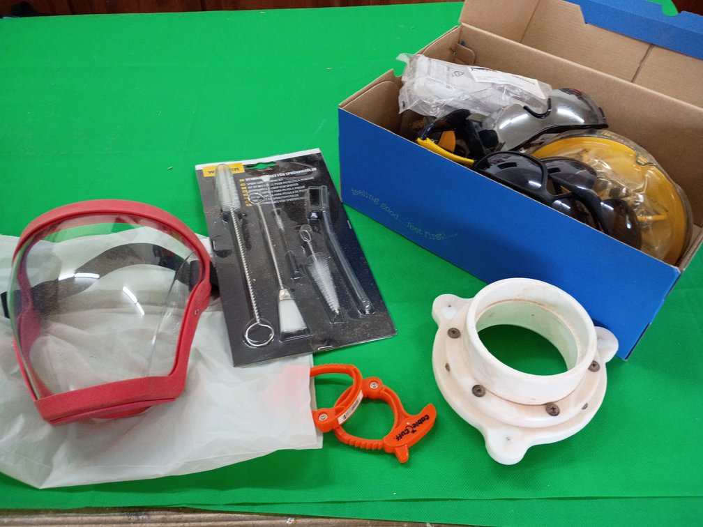 Safety shield and safety glasses