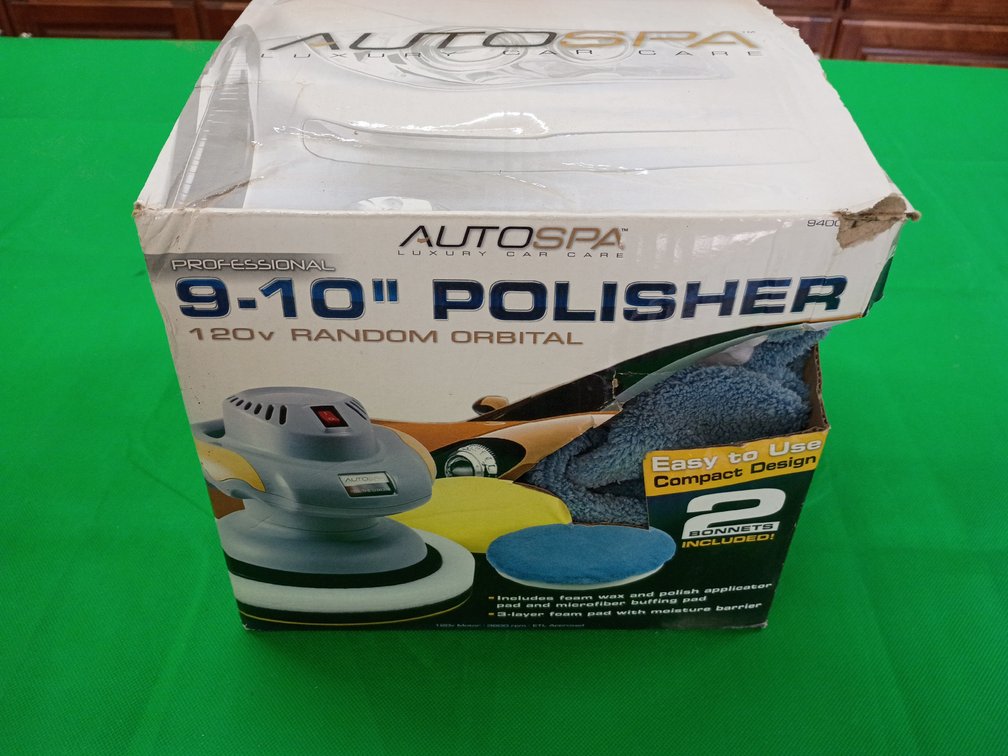 Professional Auto spa 9 to 10-in polisher 120 volt