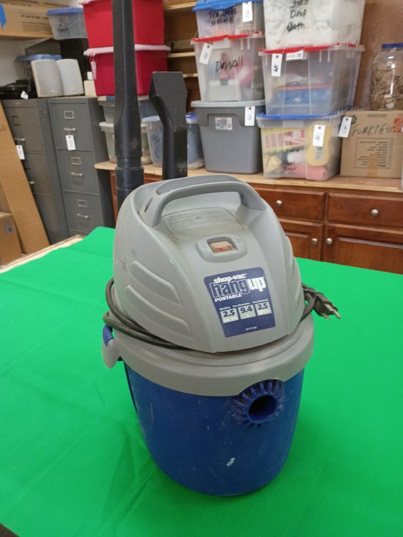 2.5 gallon shop vac