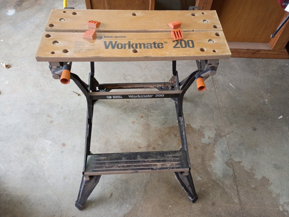 Black & Decker Workmate 200 portable project center, workbench, and vise.