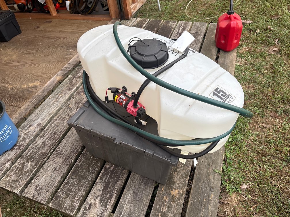 ATV type sprayer