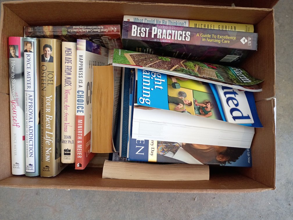 Box of books