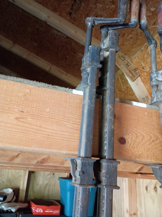 2 5 foot f clamps