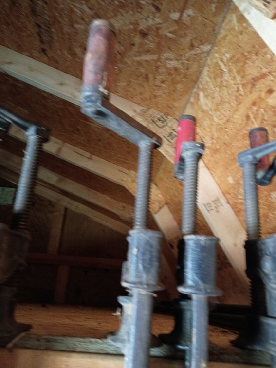 2 5 foot f clamps