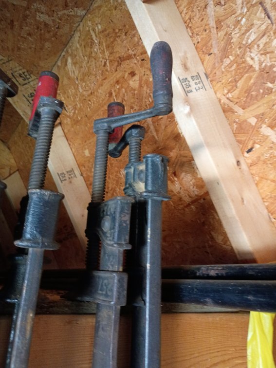 2 5 foot f clamps