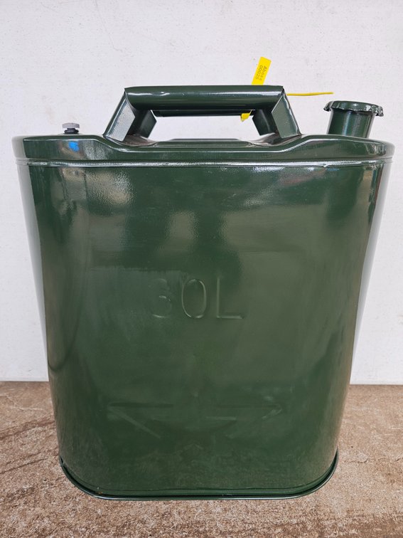 2-Pack Metal Jerrycans - Unused
