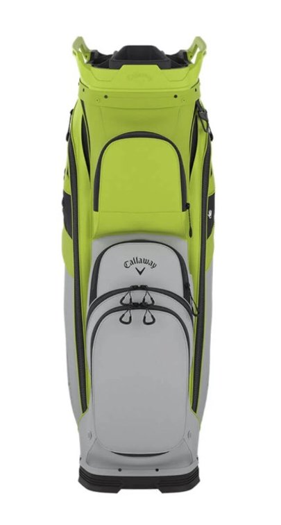 Brand new Callaway ORG 14 Cart Bag in the Lime/Silver