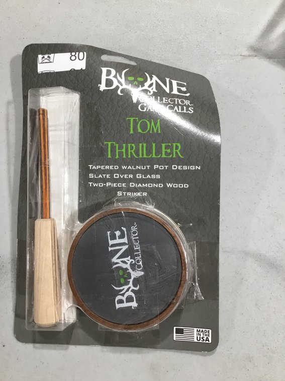 New Bone Collector Tom Thriller Tapered Pot Call Turkey caller