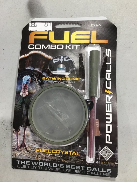 New Power Calls Fuel Crystal Combo Kit  Turkey call