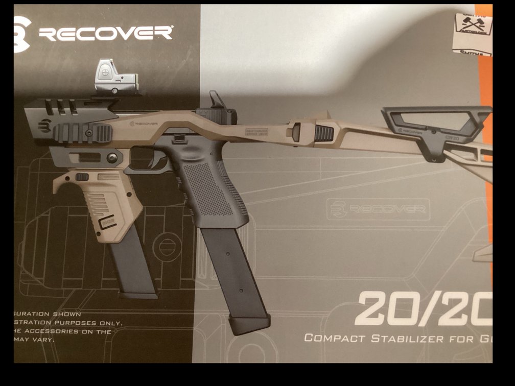20/20N Recover Compact Stabilizer for Glock Pistols