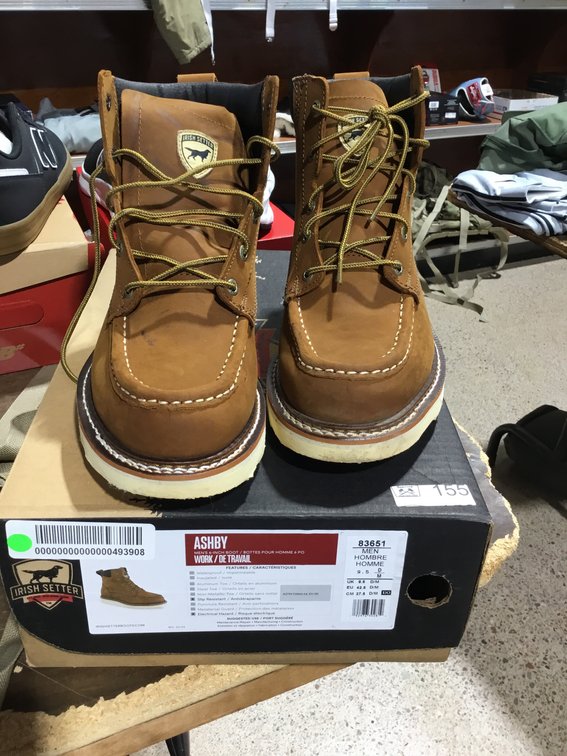 News Irish Setter Men's Ashby Aluminum Toe Boots men’s size 9.5 D