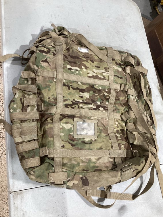 Large Camo Rucksack