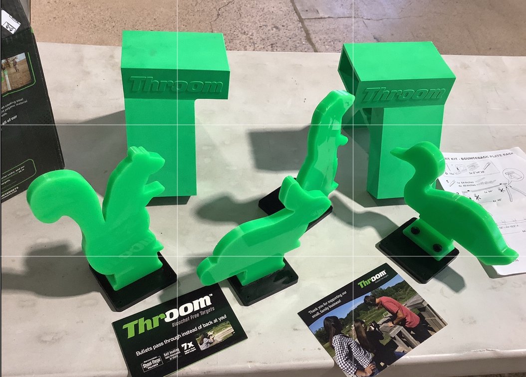 Brand new Throom target varmints kit