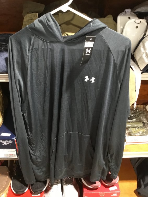 New UA Velocity LS Hoodie  2XL  mens