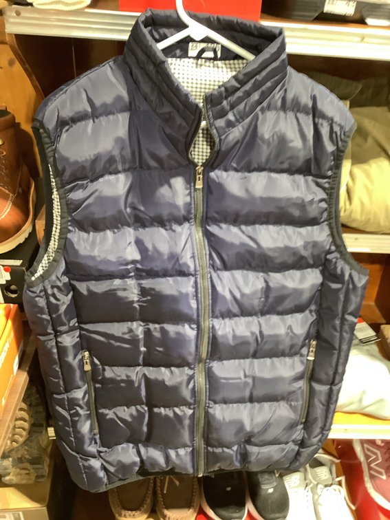 Nice puffy warm vest, approximately size medium