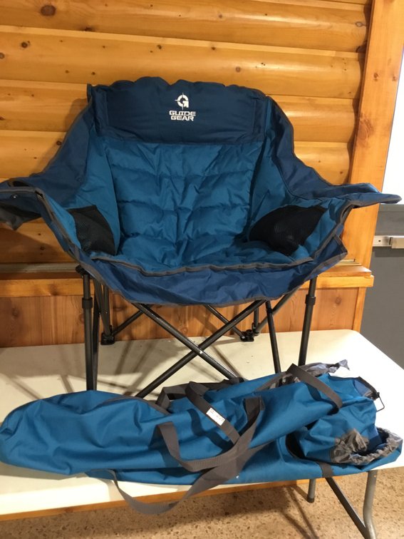 Guide Gear Oversized XL Comfort Padded Camping Chair