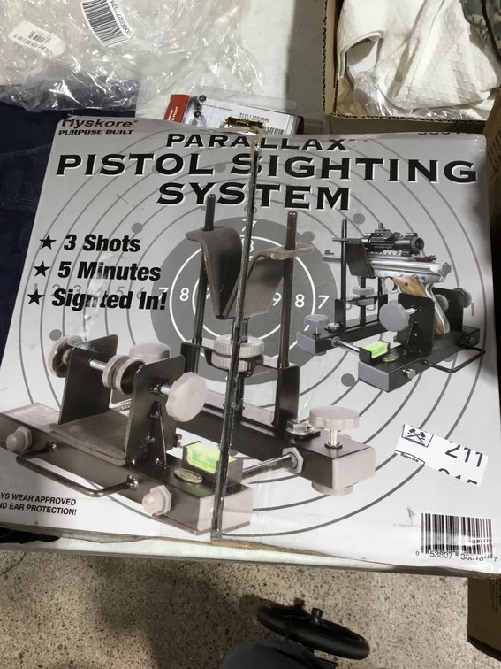 Hyskore Parallax Pistol Sighting Rest