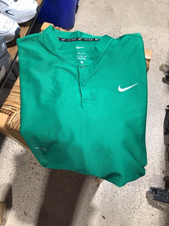 New Nike Dri-fit XXL 1/4 button shirt