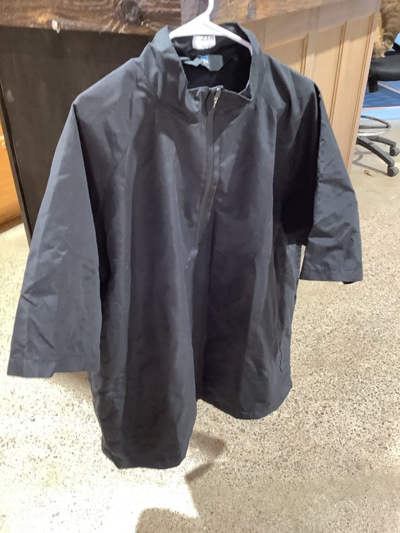 New TGW Vapor short sleeve 1/4 zip rain repel pullover
