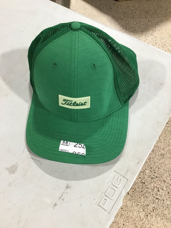 Titleist goth snapback trucker hat  new