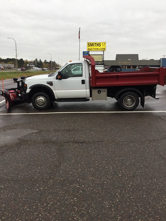 2008 Ford F350 plow truck