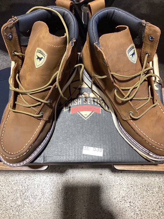 Irish setter work boots sz 10D