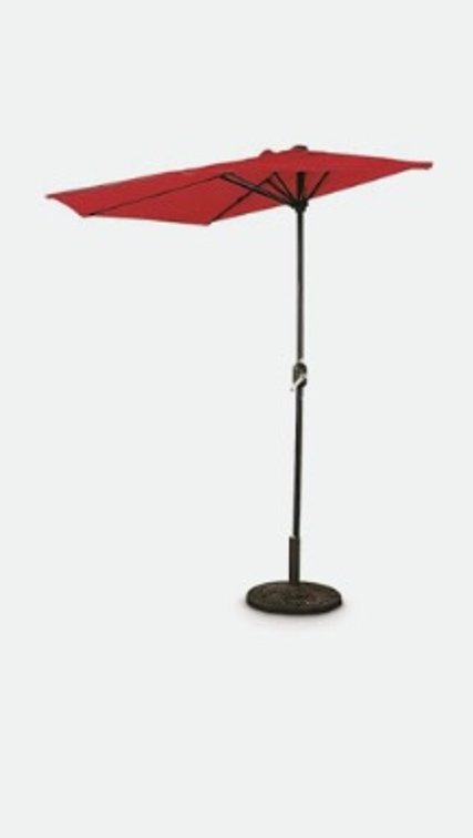 CASTLECREEK 8' Half Round Patio Umbrella
