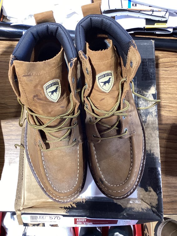 Irish setter work boots sz 8.5