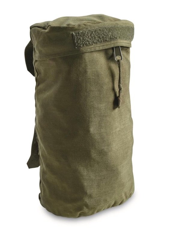 Military 2 strapped duffel bag