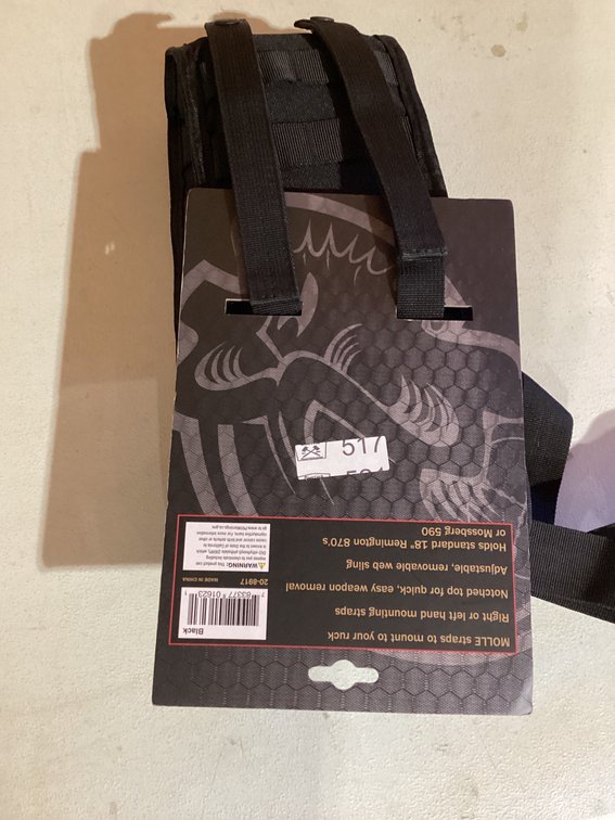 Shotgun scabbard