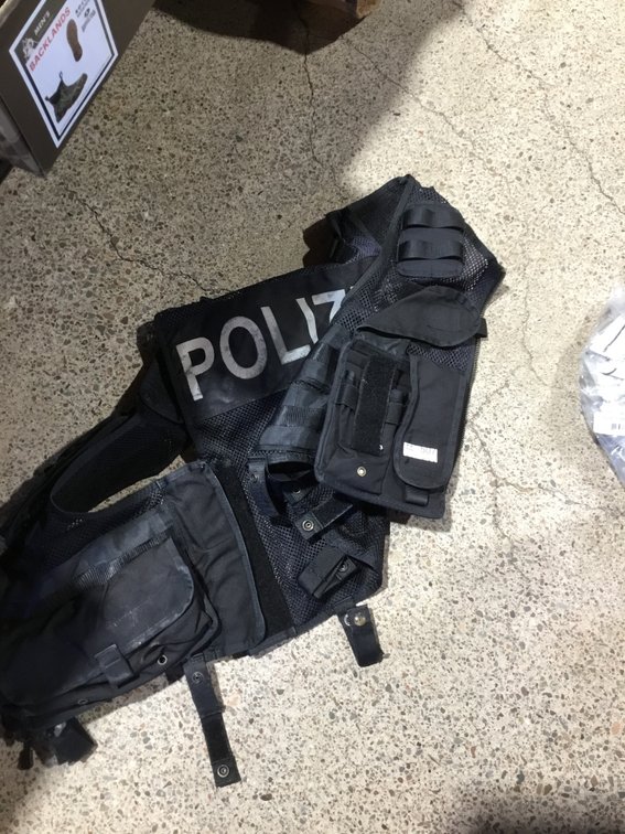 tactical duty or load-bearing vest