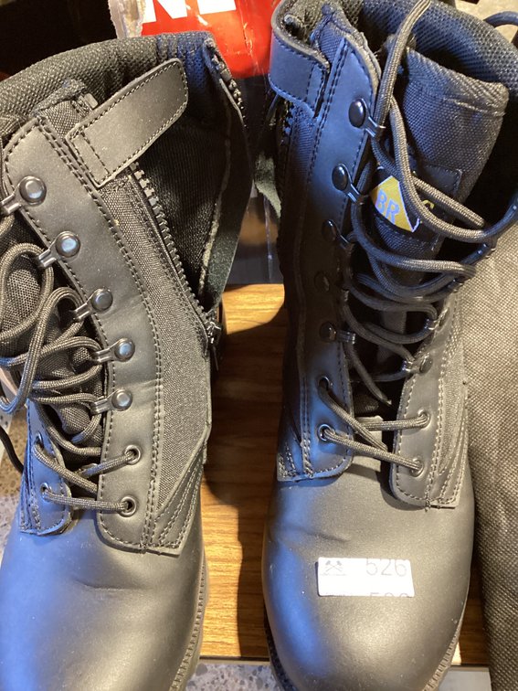 Black rock workboots sz 9.5
