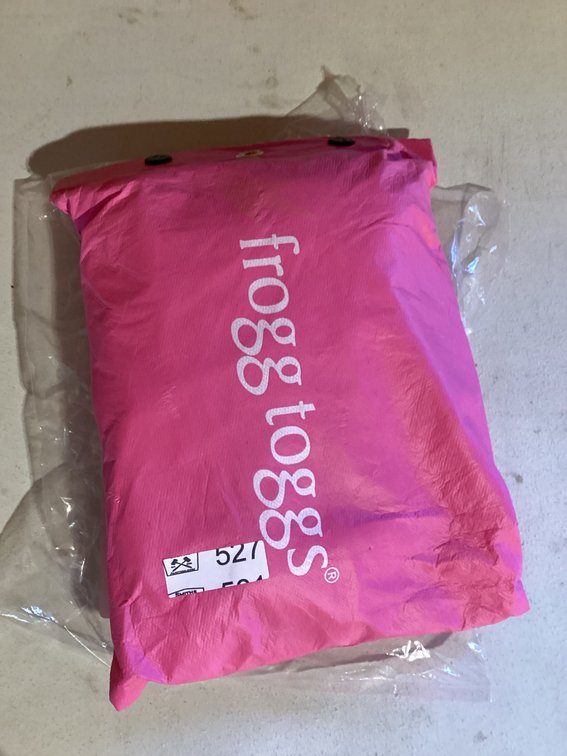 Pink womens ultra lite Frogg toggs jacket