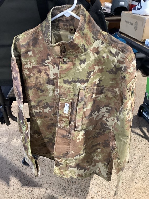 New camo shirt-jac