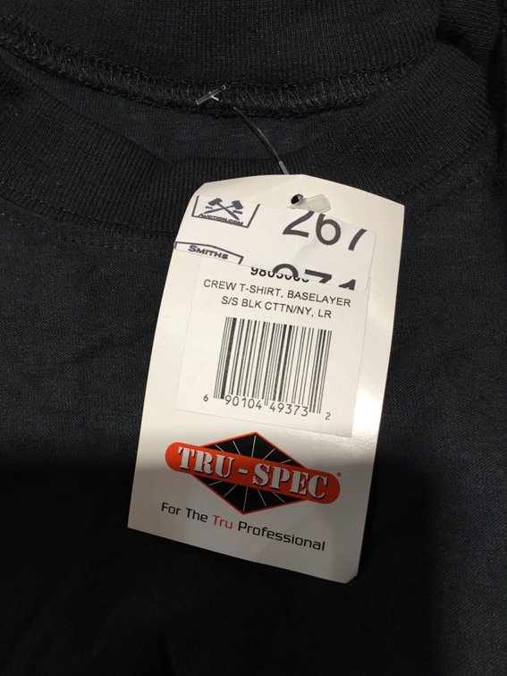 TRU – SPEC base layer T-shirt size large