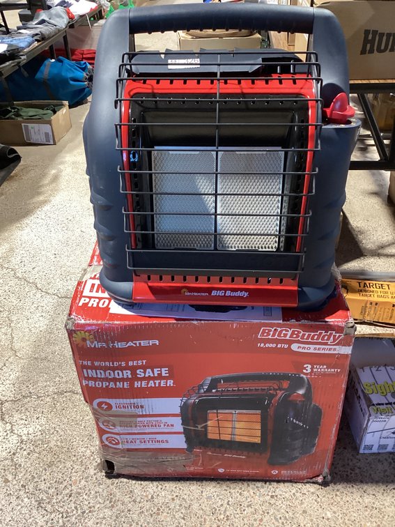 Big Buddy 18,000 BTU Pro Series propane heater