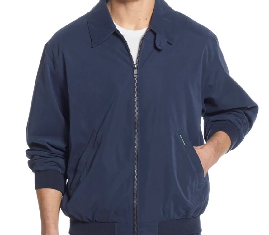2 Brand New Weatherproof Men's Microfiber Bomber Jacket M black