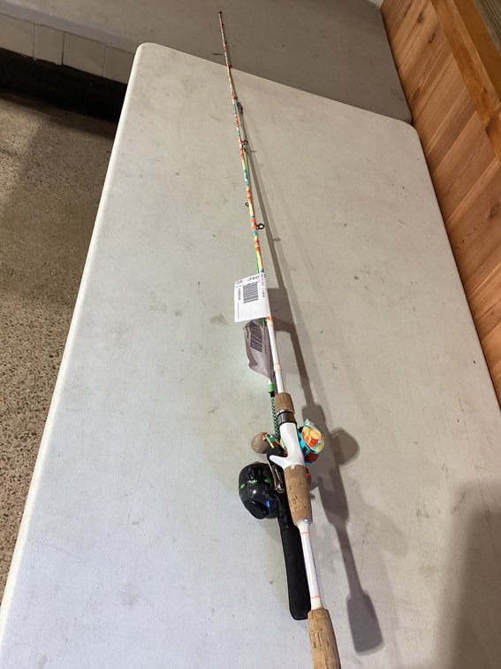Shakespeare youth and krazy profishiency fishing rods