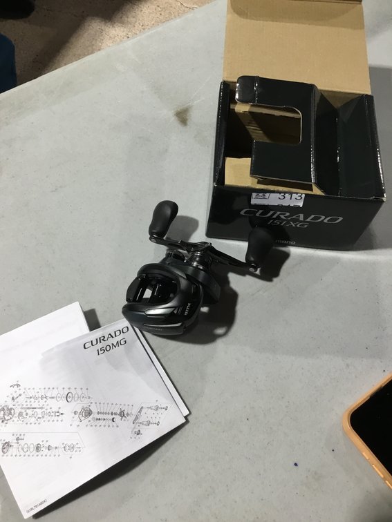 Shimano Curado 150 MG reel new
