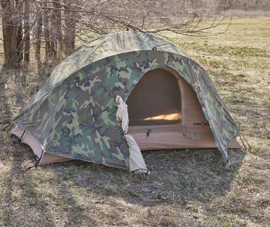 U.S. Military Surplus USMC Combat 2 Man Tent,
