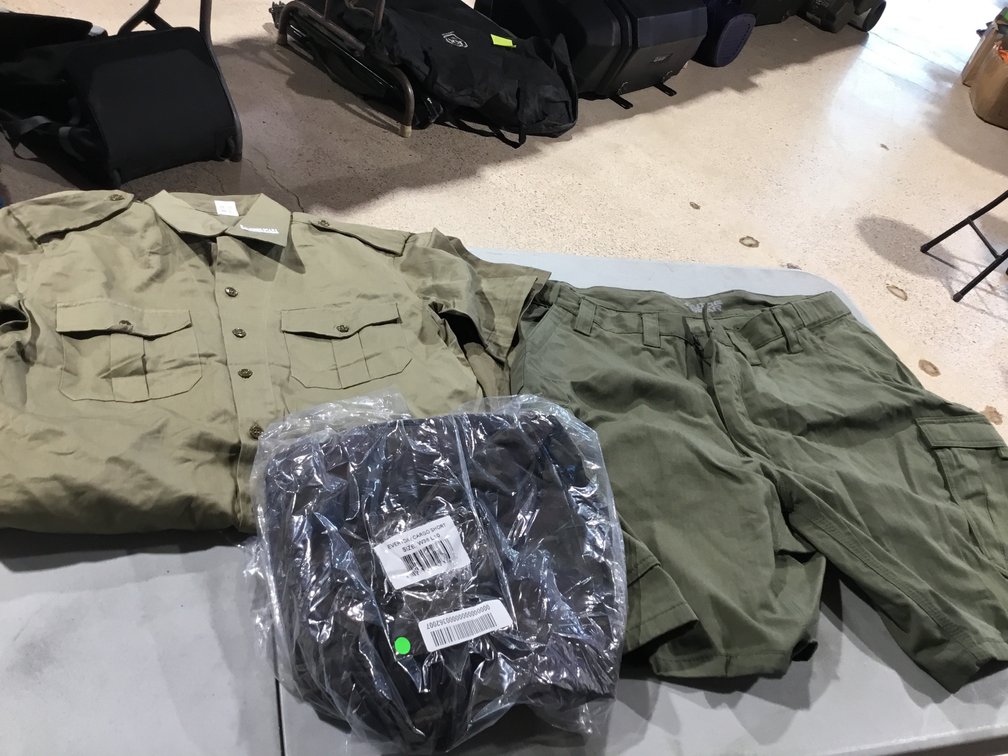 2 pair of  cargo shorts size 46,and size 38