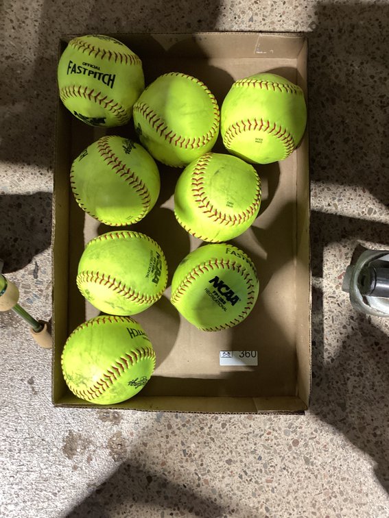 Group softballs