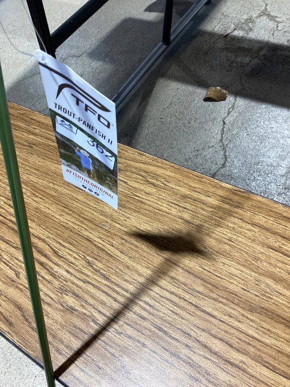 Trout fishing rod