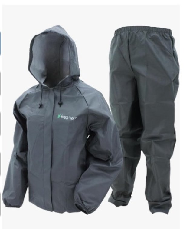 frogg toggs Men's Waterproof Ultra Lite Rain Suit Size sm/m new