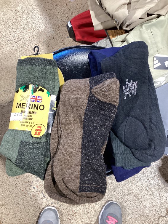 Group of warm socks