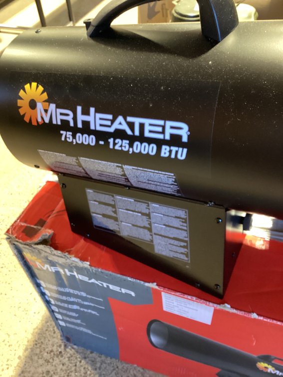 Mr. Heater  portable 75,000-135,000 btu heater