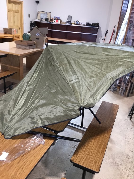 Camo 6’ patio umbrella