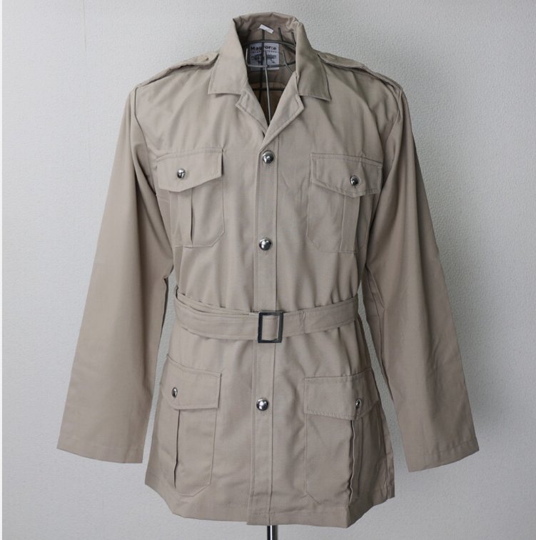 Military long sleeve Safari size, large lightweight jacket